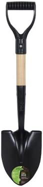 AMES COMPANIES, THE 163118800 Thumb D-Handle Round Point Mini Shovel, Green