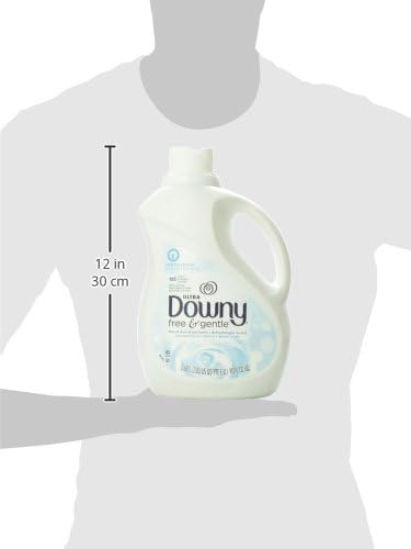 Downy Ultra Fabric Softener Free and Sensitive Liquid 105 Loads, 90-Ounce