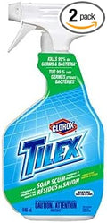 Tilex Bathroom Cleaner 32Fl.Oz Soap Scum Remover Spray Pack of 2 (Package May Vary)