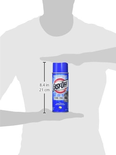 Easy-Off Fume Free Oven Cleaner Foam, Removes Grease & Burned-On Food, For Ovens, Air Fryers & More 14.5oz (6-count)