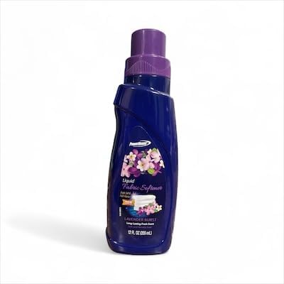 Liquid Fabric Softener with Lavender Burst Scent, Blue Bottle, Long-lasting Fresh Floral Fragrance for Soft Bright Clothes
