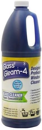 Glass Gleam 4 - Glass and Window Cleaner - Highly Concentrated - 1 Quart