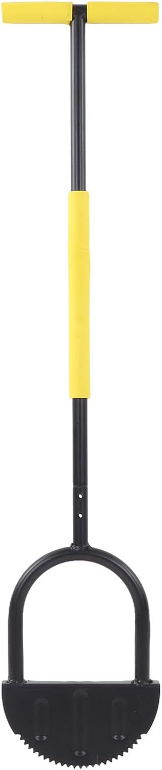 Half Moon Garden Shovel Manual Lawn Edger for Trimming Edging Carbon Steel High Hardness Durable Easy Cleaning Tool