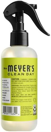 Mrs. MEYER'S CLEAN DAY Pear Tree Scent, Room Freshener 8 Fl Oz, Multi-Surface Cleaner 16 Fl Oz, Hand Soap 12.5 Fl Oz, Dish Soap 16 Fl Oz, 1 CT (Variety Pack)