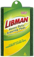 Heavy Duty Scouring Pads - Green (Pack of 10)