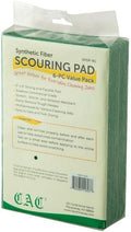 CAC China SPDF-9G Synthetic Fiber Scouring Pad 6" x 9" 6/Pack - 1 pk