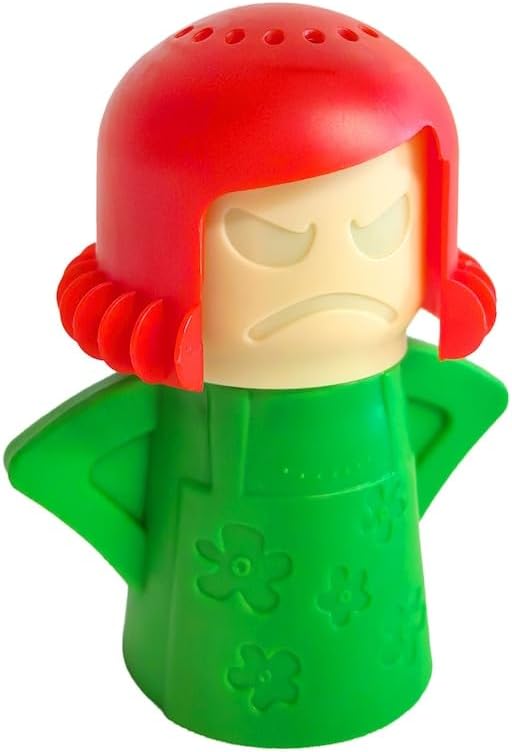 Angry Mom Microwave Cleaner, Steam Cleaning Tool for Kitchen Appliances