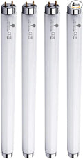 Bluex Bulbs 4 Pack Bug Zapper Replacement Lamp Bulb Light Tube 10W for 20W Electronic Bug Zapper T8 Fluorescent Light Tube Replacement Bulb for Bug Zapper