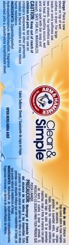 A&H FRESH 'N SOFT DRYER SHEETS 100CT