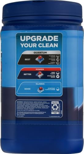 Finish Classic Dishwasher Pods,No Pre-Rinse Dishwasher Detergent Soap For Clean & Shine everyday with grease fighting Power,84 Count (Pack of 2)
