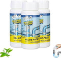 Sink and Drain Cleaner, Powerful Sink & Drain Cleaner, Foaming Clog Remover Quick Cleaning Tool for Kitchen & Bathroom (3Pcs)