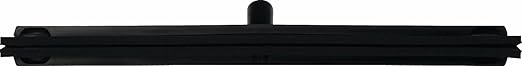 Vikan 77549 Squeegee,Fixed Head,Floor,24",PP/RB,Black