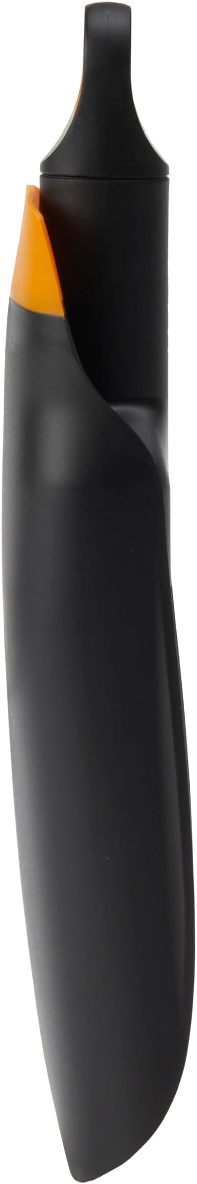Fiskars Planting Soil Scoop & Brush Set, Dual-Sided Tool for Indoor Digging & Cleanup, Narrow Rigid End & Flexible Dustpan for Potting, Soft Bristles Sweep Debris, Recycled Plastic