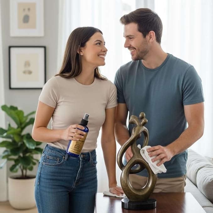 Copper Brass Bronze Chrome Aluminum Metal Polish Paste - Restores Shine - Decorative Surface Care - Fixtures Hardware Accessories - 8.8 oz