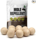 Mole Repellent for Lawns, Gopher Repellent, Groundhog Vole Repellant Outdoor, Keep Moles Out of Garden/Lawn, Pet Safe Mole Repellant, Lasting Protection, Easy to Use-10P