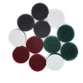 60 PCS 1 Inch 25mm 240-800 Grit Multi-Purpose Flocking Scouring Pad Duty Nylon Cloth for Polishing & Grinding,240