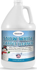 Carpet Cleaner Shampoo - MADE IN USA - Concentrate Carpet Cleaner & Deodorizer - Pet Stain And Odor Remover - Rug Extracting Shampoo, Upholstery, and Machine Use - Fresh Scent (128 Fl Oz)
