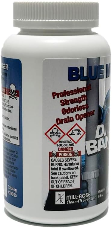 Set of 2 Blue Monster Drain Banger Drain Cleaner