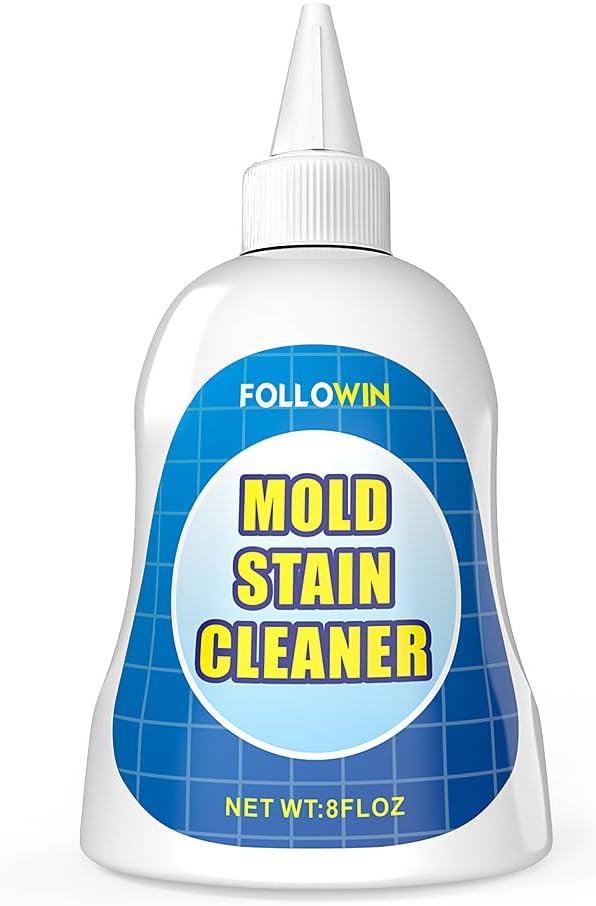 FOLLOWIN Household Mold Stain Cleaner, Mildew Gel for Front Loader Washing Machine Seal, Acrylic Hat Holder for Closet Countertop Display
