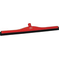 Vikan 77554 Squeegee,Fixed Head,Floor,28",PP/RB,Red