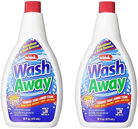 Wash Away Stain Remover, 16 Fl Oz, 2 Pack