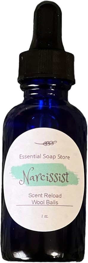 Fragrance Reload Drops for Wool Dryer Balls 1 oz. (Narcissist)
