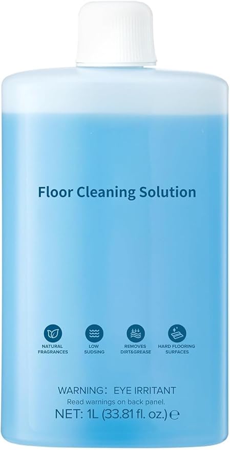 Cleaner Solution for Roborock Cleaning Solution Residue & Streak Free, Compatible with Roborock Robot Vacuum with Mopping and Wet & Dry Floor Cleaner Solution Pet Safe for Hardwood 1L, 33.8 Fl. OZ