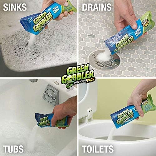 ECOCLEAN SOLUTIONS GGDC3SEMR Gobbler Breaks Up The Toughest Blogs, 1 Count (Pack of 1), Green