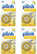 Plink Garbage Disposal Cleaner and Deodorizer 4-Pack, 40 Uses Total