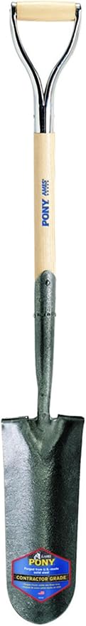 Jackson 1230700 J-450 Pony Drain Spade with Armor D-Grip, 14, Multi