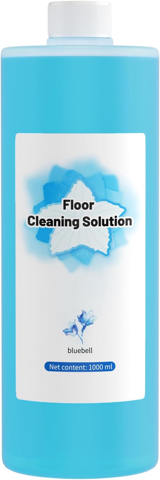 Floor Cleaning Solution Compatible with Ecovacs Cleaning Solution, Residue & Streak Free, Suitable for All Robot Vacuum Cleaners and Wireless Wet Dry Dual-Use Vacuum Cleaners