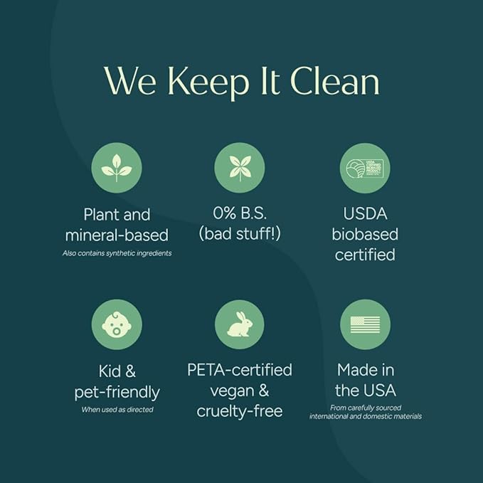 Puracy Multi-Surface Cleaner Concentrate - Plant-Powered All Purpose Cleaner - Surface Cleaner Solution As Seen on TikTok (Organic Lemongrass, 16 fl oz, 1 Pack)