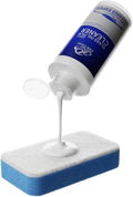 Glass Polish kit,3.38Fl Oz cerium oxide glass polish compound with polishing brush,glass scratch remove,Oil Film Cleaner,Glass Cleaner, Removes Stains and Water Spots, for Cars Glass and Mirror