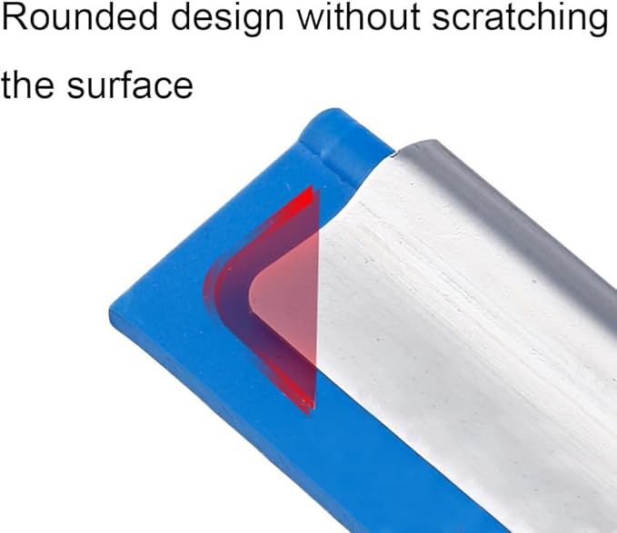 18 Inch Window Squeegee with Removable Blade Windows Clean Glass Cleaning Water Wiper (18in/45cm, Blue)