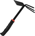 FR Garden Hoe and Weed Puller Rake, Hoe and Cultivator, Hand Tiller for Gardening
