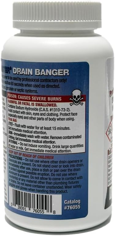 Set of 2 Blue Monster Drain Banger Drain Cleaner