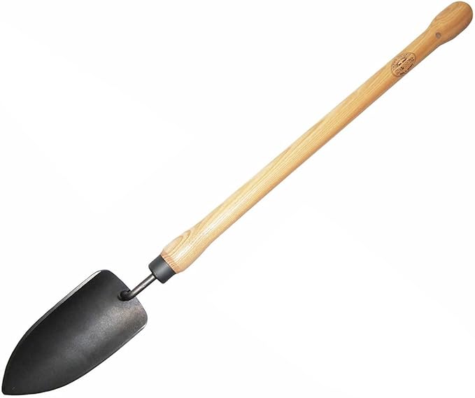 DeWit Trowel with Drop Grip Handle, Garden Tool for Roots and Planting