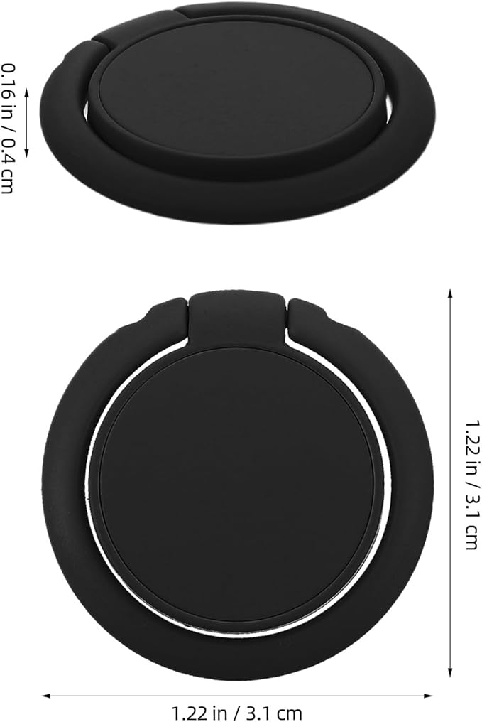 8pcs Wall Mounted Sunglass Holder - 180° Folding Eyewear Storage Organizer - Adhesive Glasses Holder for Home Office Car Driver Workshop Black