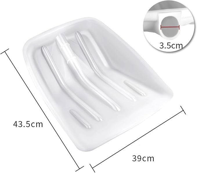MYCENSE Snow Scoop,Sand Spade,Large,Garbage Cleaning Tool Snow Removal Tool Scoop for Farming Tasks Gardening Yard Work Landscaping, L
