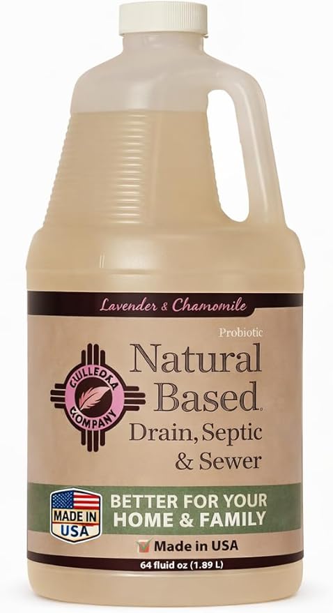 Drain, Septic & Sewer Natural Based Cleaner 1 Jug 64 oz.