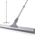 ITTAHO 17.3" Floor Squeegee，Squeegee Broom for Floor with 62" Long Handle, Shower Squeegee for Tile Shower Walls,Garage, Deck, Bathroom, Glass,Window, Concrete Floor