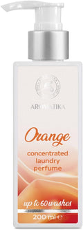 Concentrated Orange Laundry Scent Booster – 200 ml – Liquid Laundry Fragrance – Linen Freshener – Fresh Citrus Aroma for Washing and Home Use