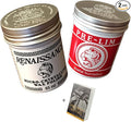 R e n a i s s a n c e Wax Polish & Pre Lim Surface Cleaner Set - 65ml Jewelry Cleaner Restoration of Silver Gold Brass Copper-Metal Polish & Car Polish Microcrystalline Wax, Polishing Compound & Ebook