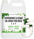 Kate's Home & Garden Peppermint Oil Spray for Bugs, Ants, Insects, Spiders, Stink Bug. Pesticide and Insecticide Indoor Repellent Pest Control with Cedarwood Oil (Gallon, Natural, Pet Safe, Non Toxic)