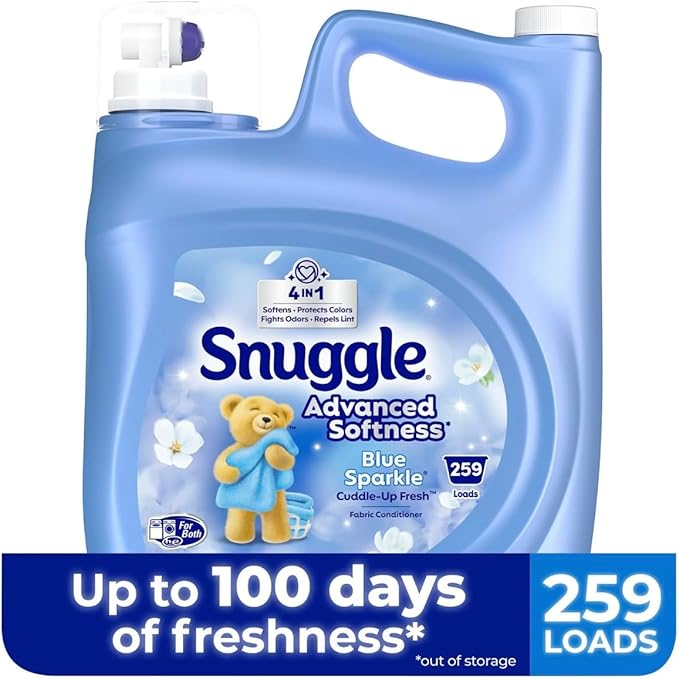 Snuggles SuperFresh Morning Breeze Liquid Fabric Conditioner, 138.4oz