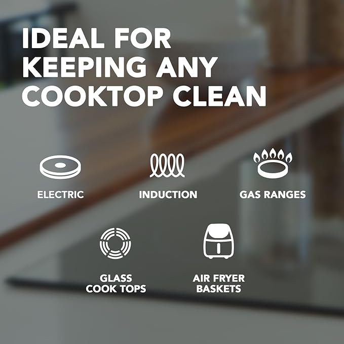 Weiman 2-Pack Cooktop Cleaning Spray & Microfiber Cloth – Cooktop & Oven Cleaner for Streak & Residue Free - Non-Abrasive Degreaser Safe for Glass & Ceramic