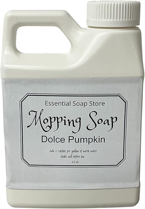 Mopping Soap, Concentrated Floor Cleaner, 16 oz Liquid (Dolce' Pumpkin)
