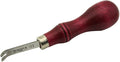 C.S. Osborne Western Edge Tool (Bent Shank) #133-B Size 00 to 4 Edger-Size 3