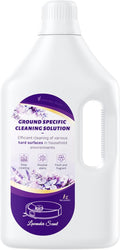 1L Floor Cleaning Solution Compatible with Roborock/Eufy/iRobot/Ecovacs/Dreame/Shark, Fragrance Deodorization, Deep Cleans for Multiple Hard Floors (1 Liter, 【Lavender】)