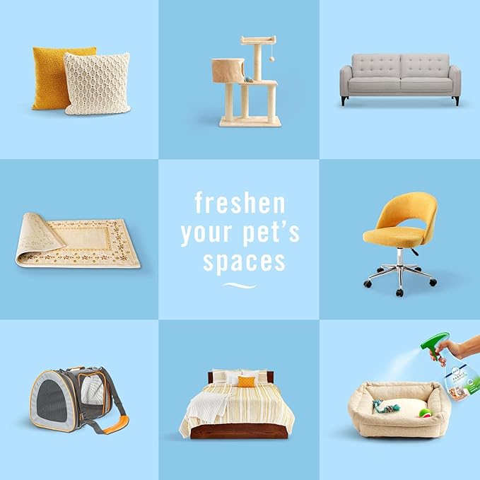 Febreze Fabric Spray Air Freshener, Odor-Fighting Fabric Refresher, Sneaker Balls Alternative, Couch Cleaner, Linen Spray, Multi-Use, Pet Odor Fighter Scent, 23.6 fl oz